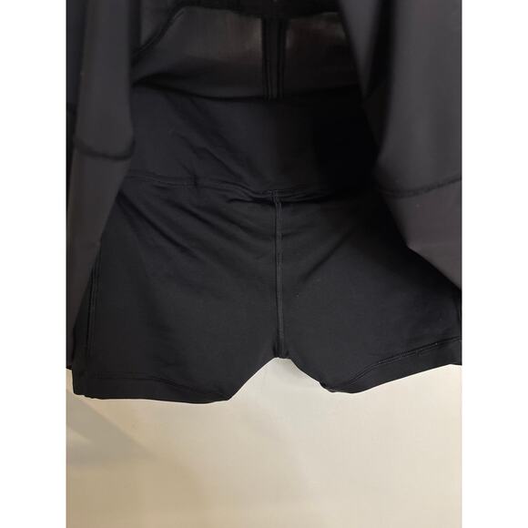 Lululemon Skirt Womens Size 8 Lost In Pace Black Luxtreme Athletic Skort - Picture 4 of 8